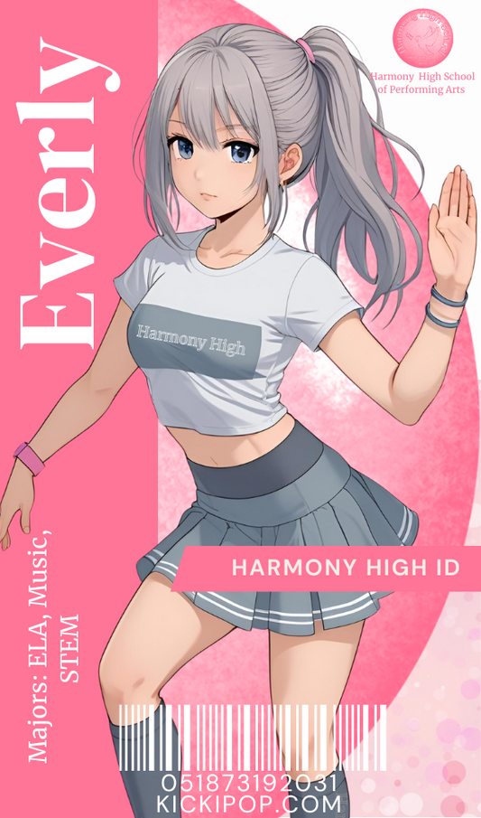 Harmony High™ Everly Student ID